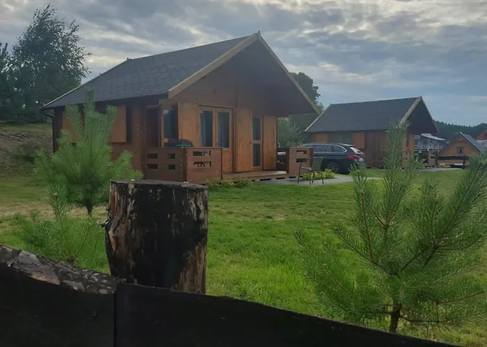 بيت للعطل Kaszubskie Laki Nr 4 *