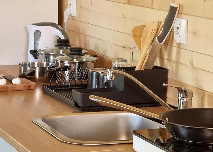 بيت للعطل Kaszubskie Laki Nr 4